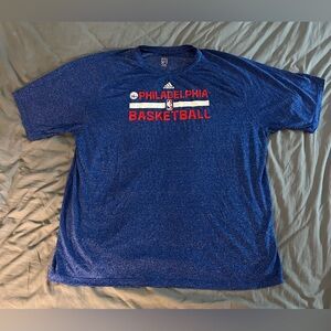 Philadelphia 76ers Adidas NBA CLIMA LITE t-shirt